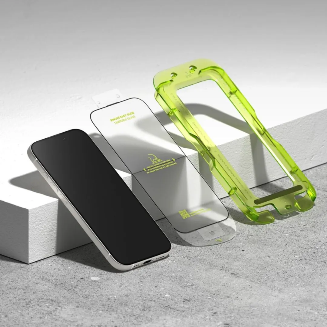 Ringke Easy Slide iPhone 17 Schermbescherming 2-Pack - 9H Hardglas
