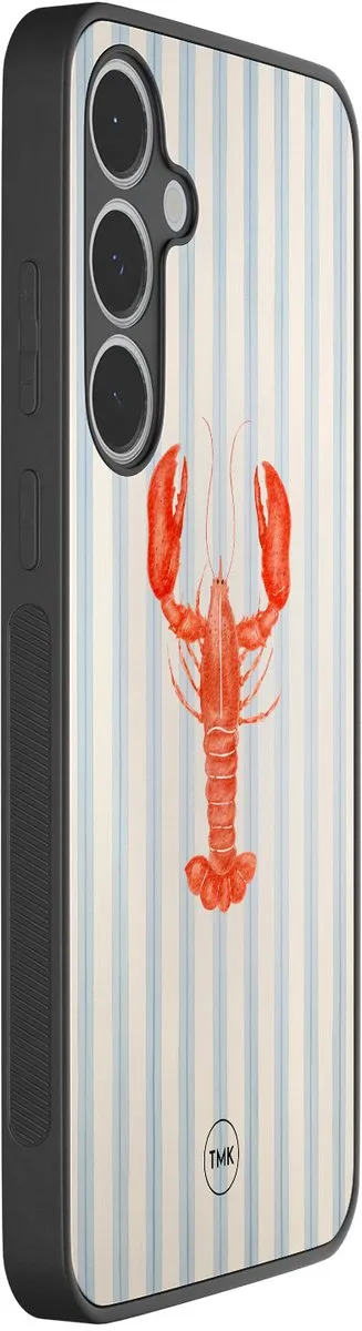 Casevibes Hoesje Samsung Galaxy S24 FE - Blauw Kreeft - TPU