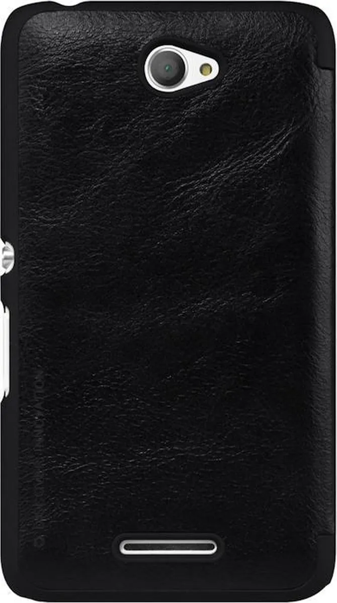 Nillkin Qin Series Hoesje Sony Xperia E4 - Zwart - afbeelding 2 van 5