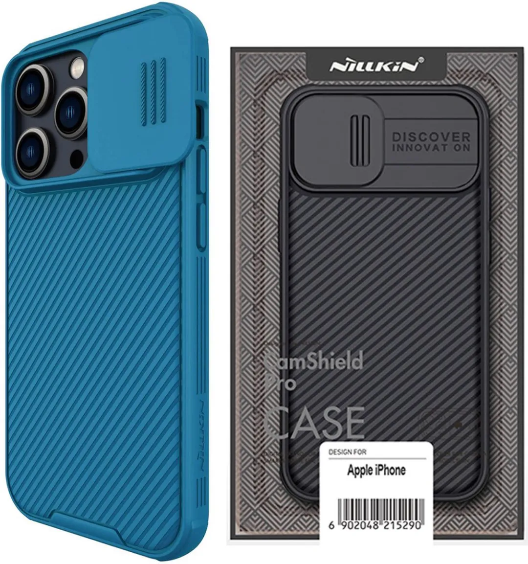 Nillkin CamShield Pro iPhone 14 Pro Max - Blauw