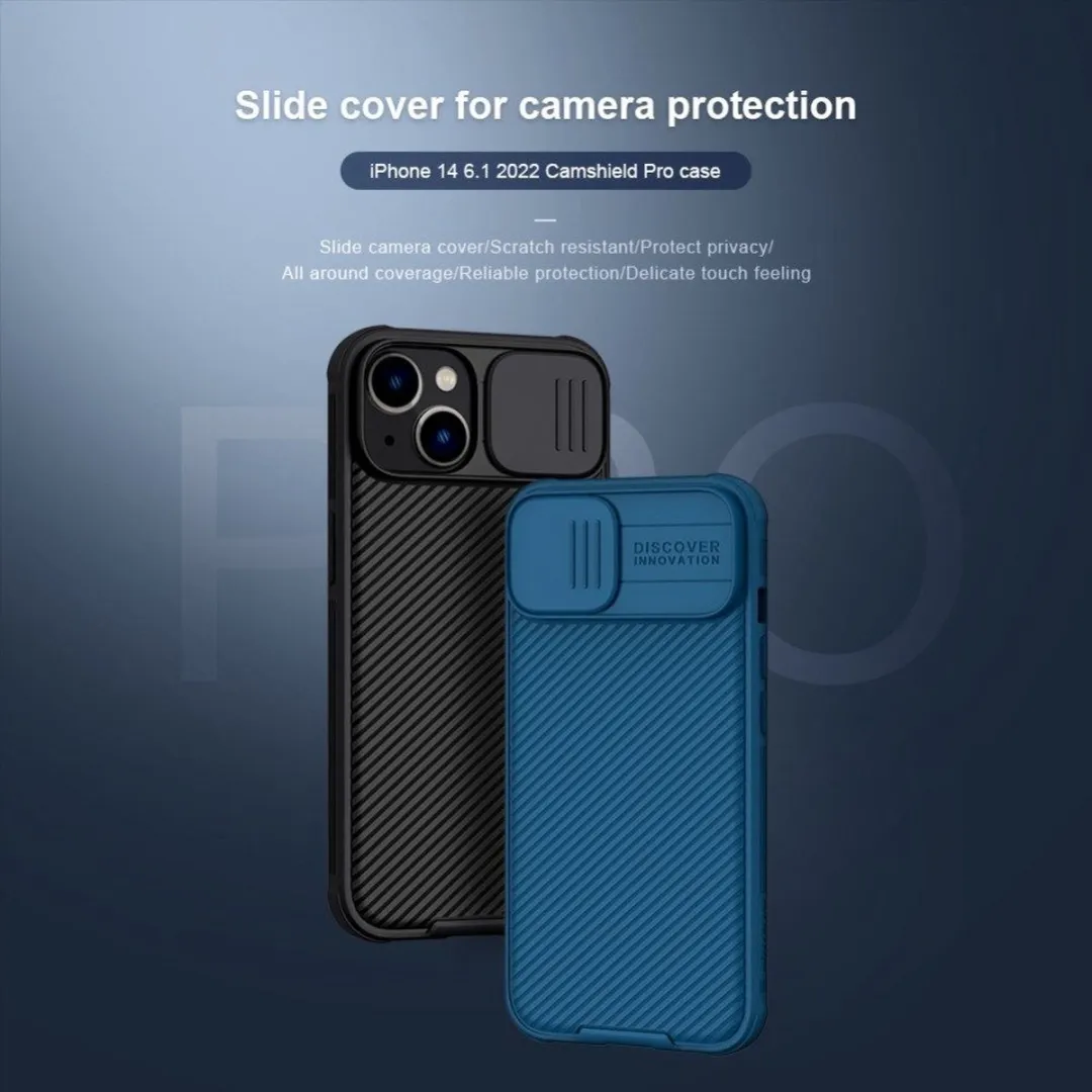 Nillkin CamShield Pro iPhone 14 Pro Max - Blauw