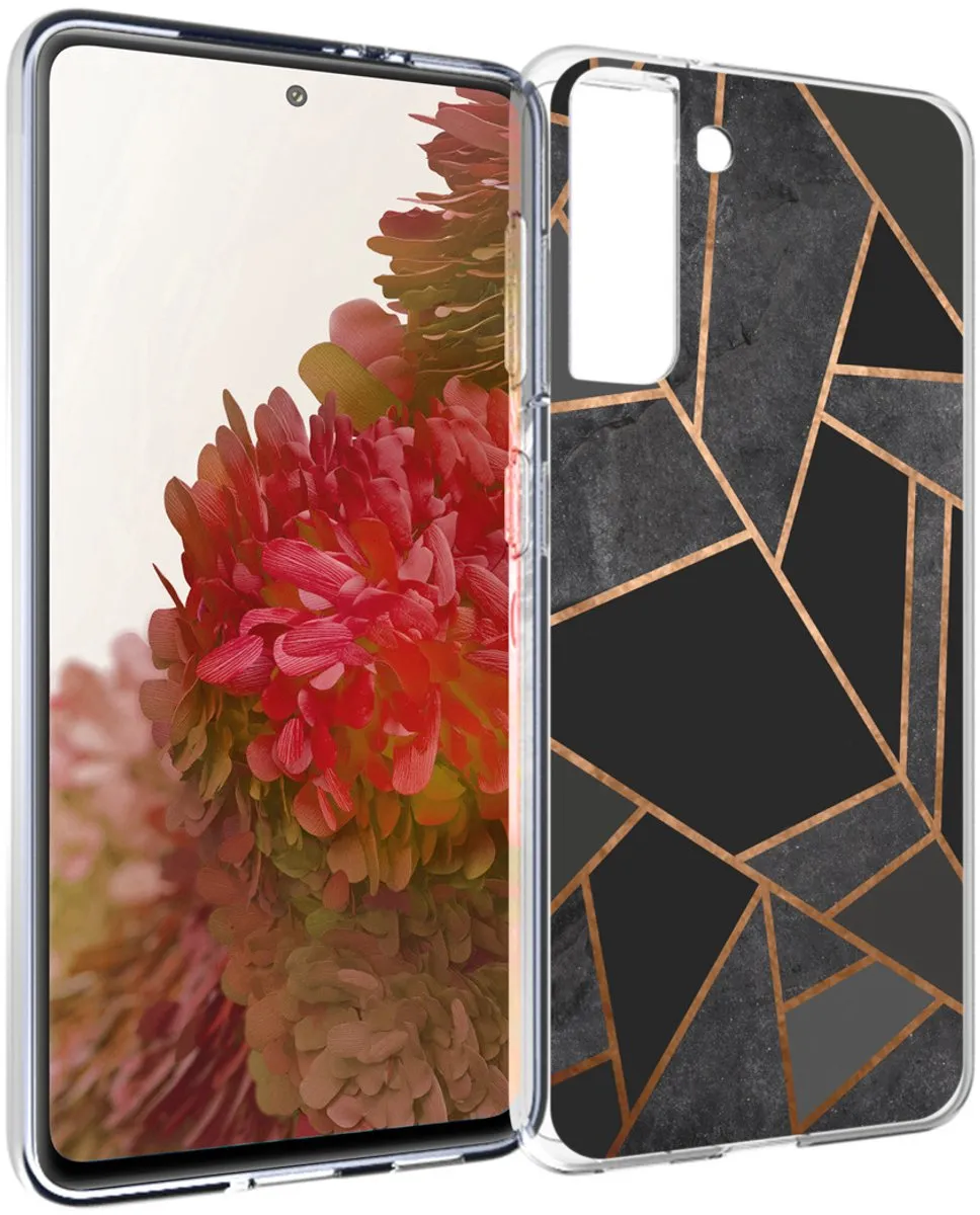 Imoshion Hoesje Samsung Galaxy S21 Black Graphic