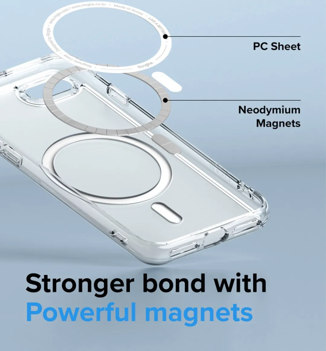 Ringke Fusion Magnetic iPhone SE (2020/2022) Hoesje - Matte Transparant