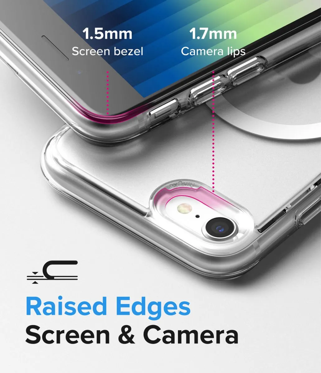 Ringke Fusion Magnetic iPhone SE (2020/2022) Hoesje - Matte Transparant
