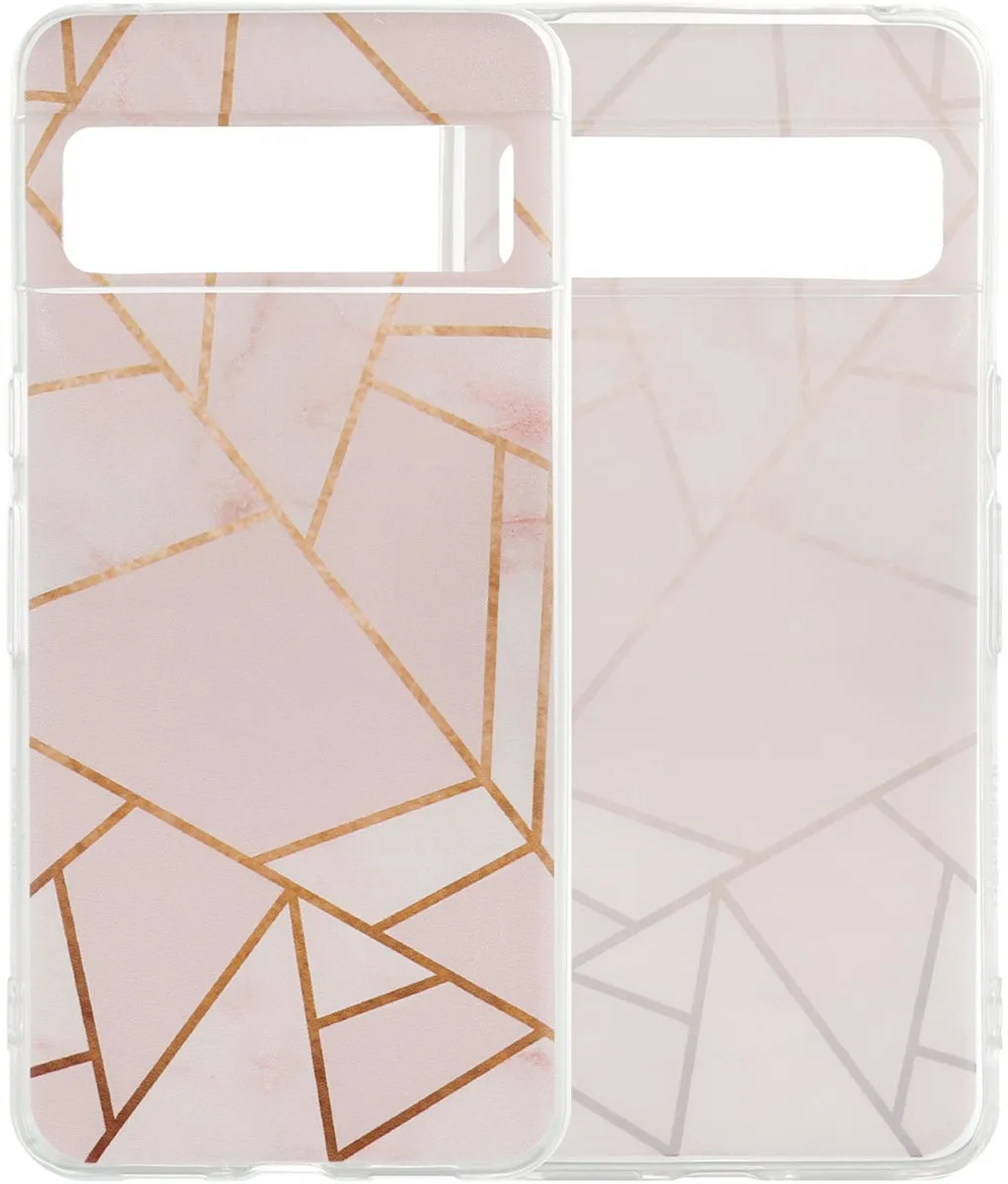 Imoshion Hoesje Google Pixel 8 Pro Pink Graphic