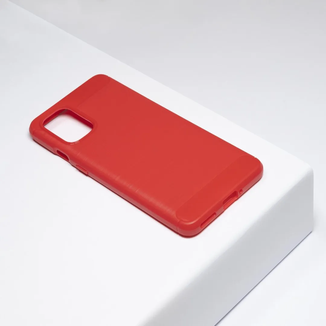 BMAX Carbon Soft Case OnePlus 8T - Rood