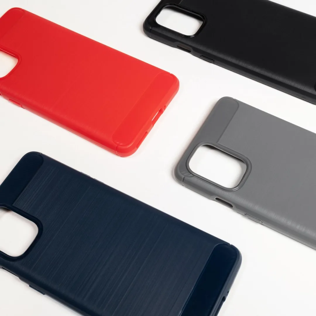BMAX Carbon Soft Case OnePlus 8T - Rood