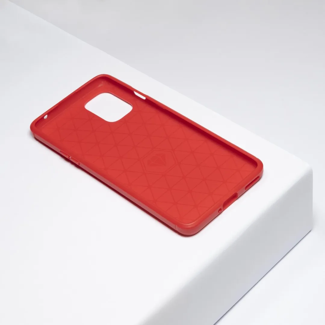 BMAX Carbon Soft Case OnePlus 8T - Rood