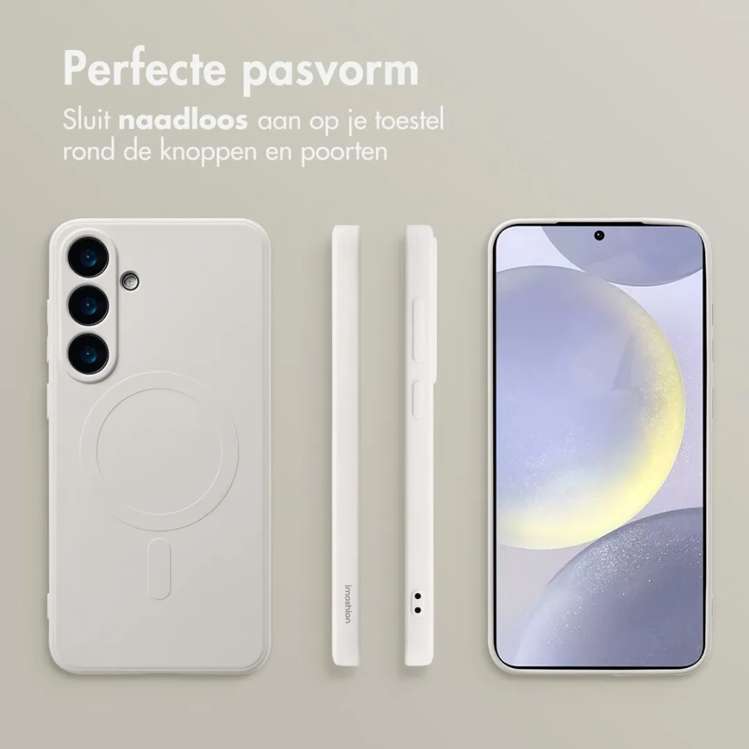 Imoshion Hoesje Samsung Galaxy S25 Plus - Beige MagSafe - afbeelding 6 van 6
