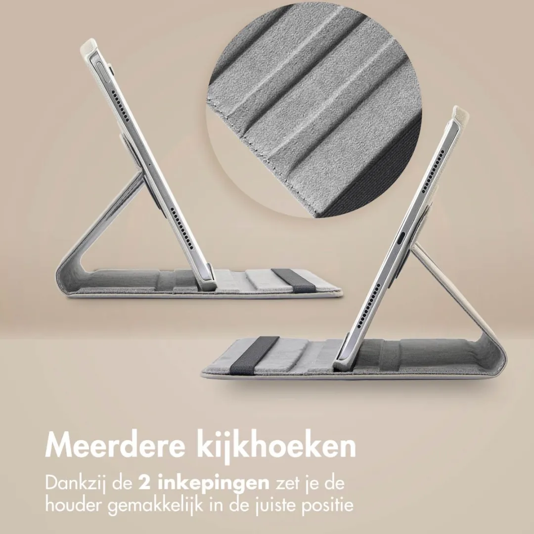 Imoshion Tablethoes SH00083372 - 360° Draaibare Bookcase - Grijs