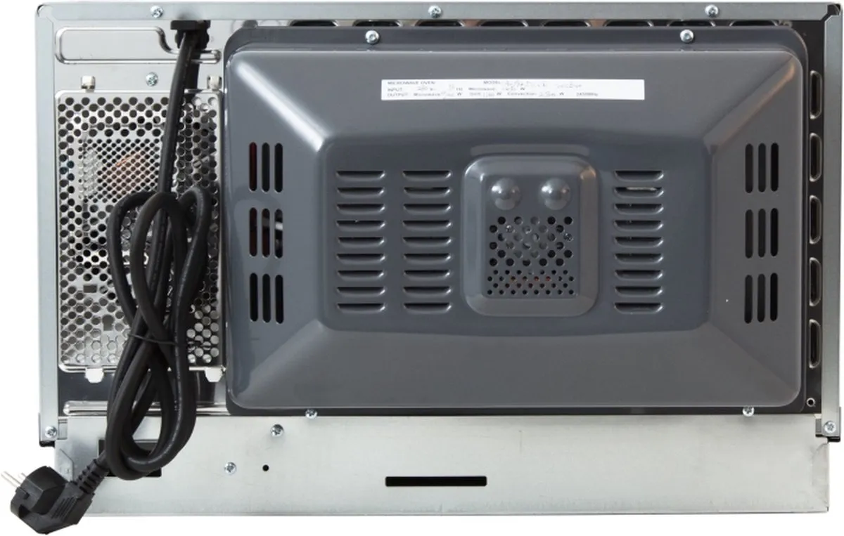 Inventum IMC6125F Inbouw Combi-oven 25L - 900W Magnetron - RVS/Zwart - afbeelding 6 van 6