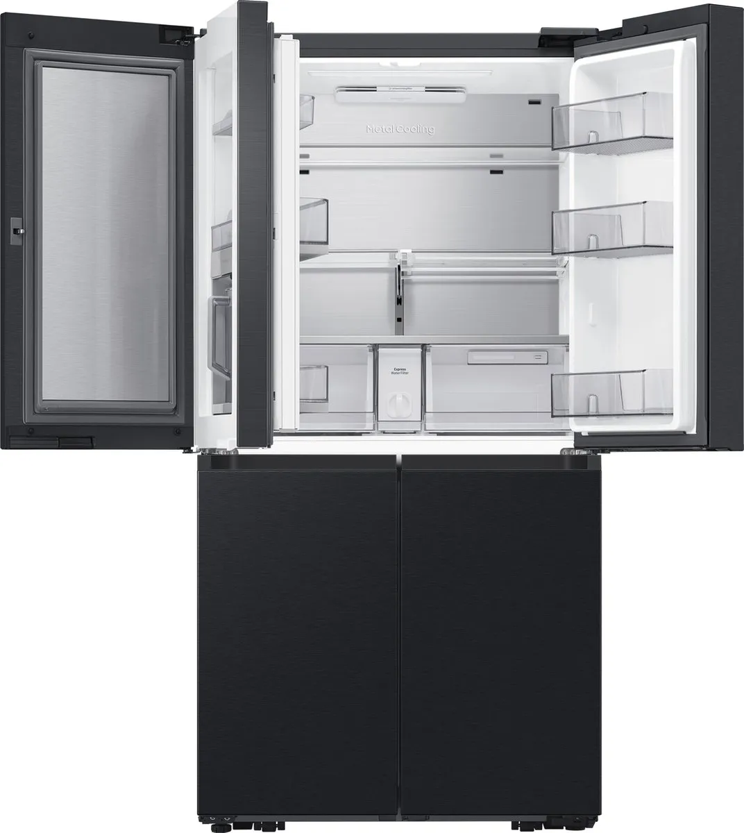 Samsung RF65DG960EB1 Amerikaanse Koelkast French Door - 646L - Zwart