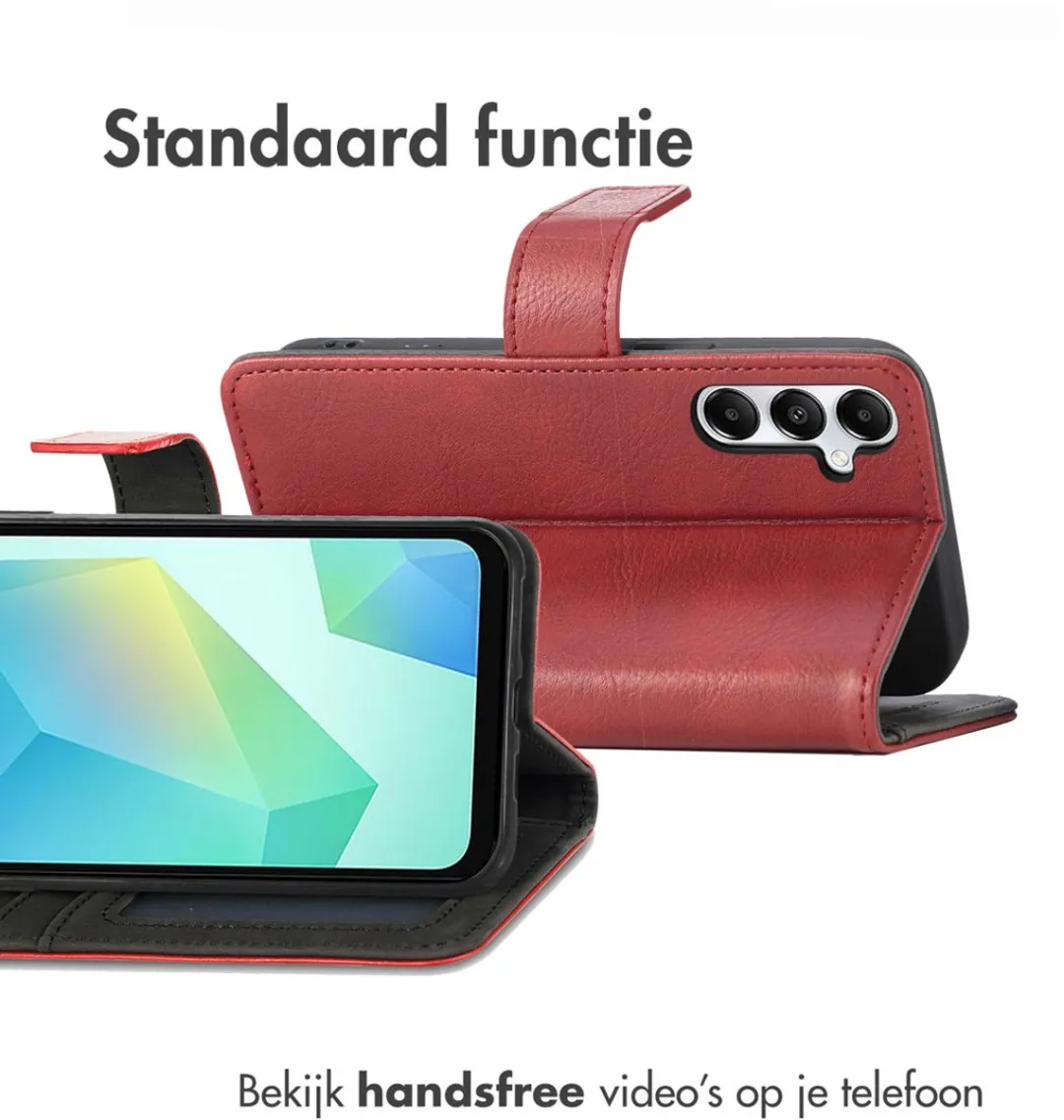 Imoshion Hoesje Samsung Galaxy A17 - 3 Pasjes - Rood