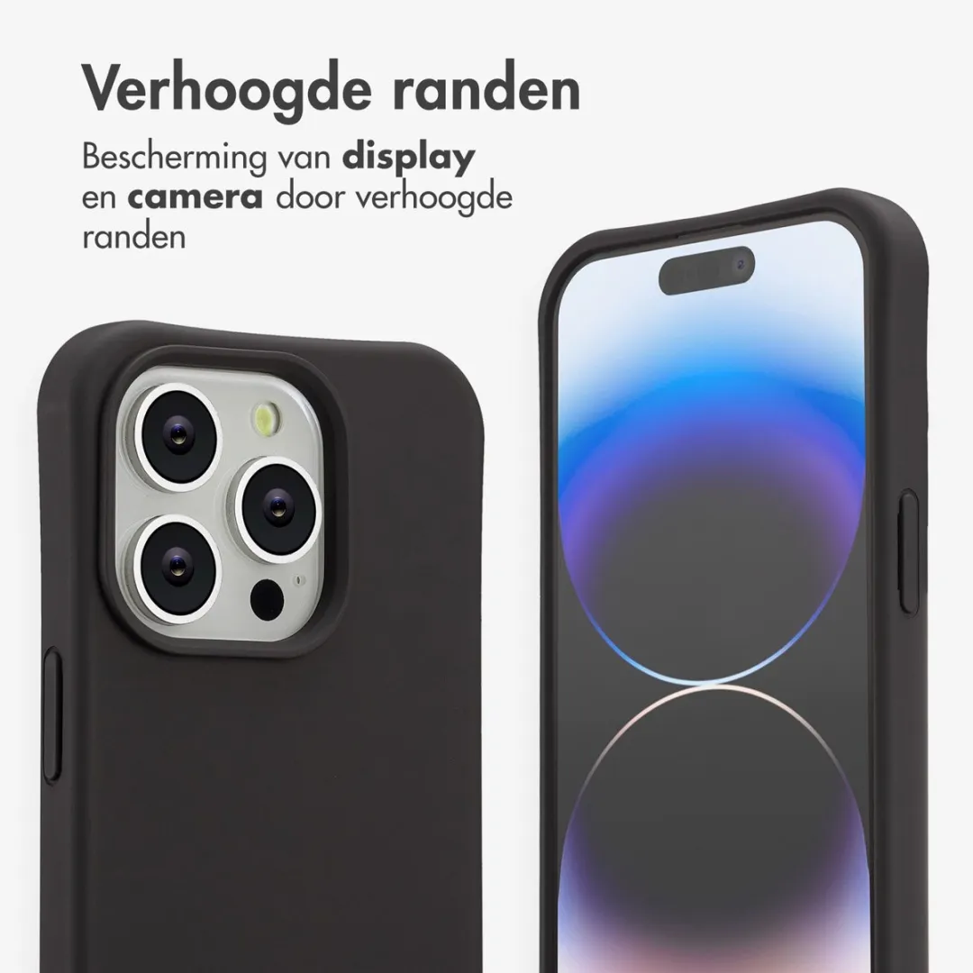 Imoshion Hoesje iPhone 14 Pro - Black Coffee - MagSafe