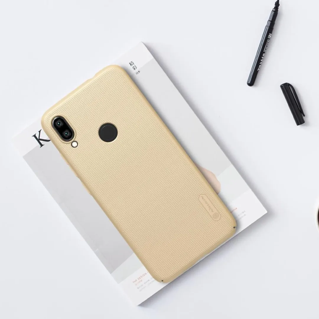 Nillkin Frosted Shield Xiaomi Mi 9 Cover - Rood - afbeelding 4 van 4
