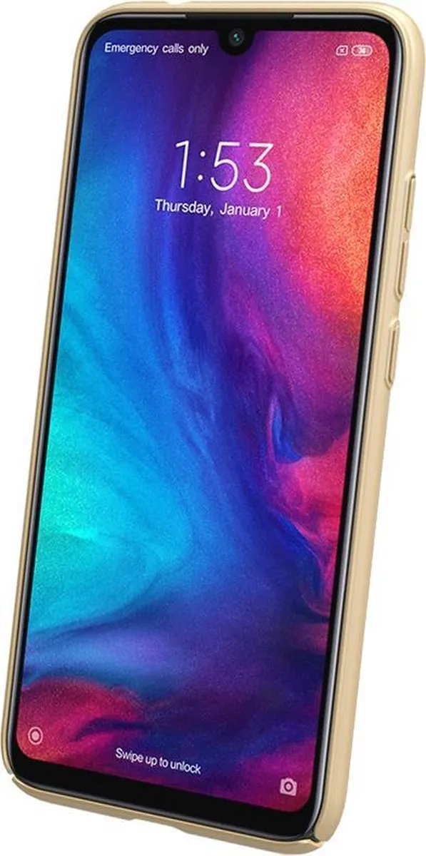 Nillkin Frosted Shield Xiaomi Mi 9 Cover - Rood - afbeelding 3 van 4