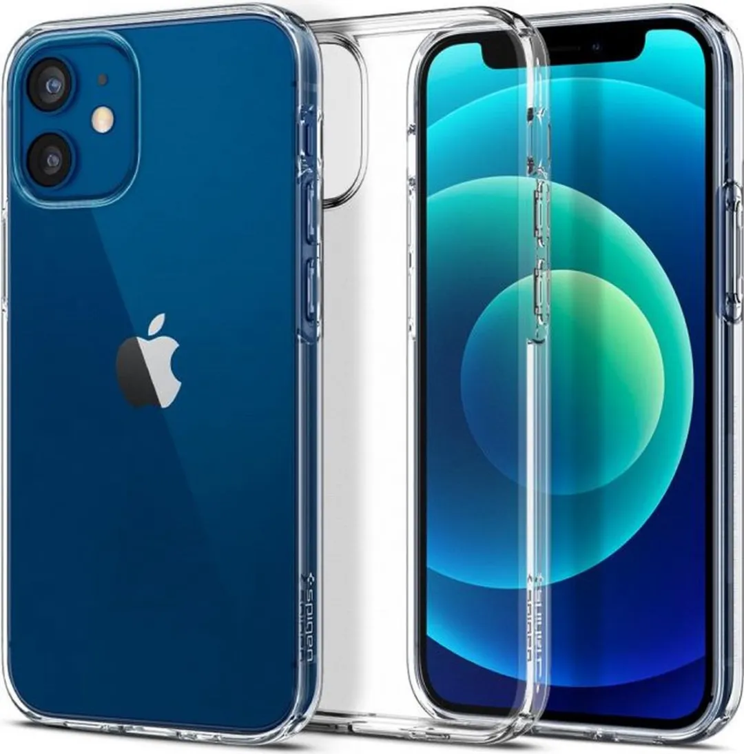 Spigen Crystal Flex iPhone 12 Mini Hoesje - Transparant - afbeelding 2 van 6