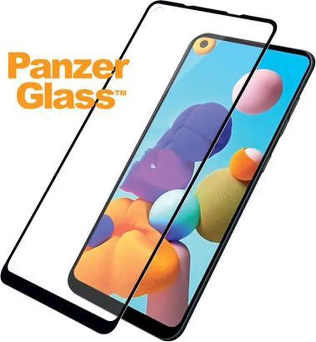 PanzerGlass PZ-7218 Screenprotector - Samsung Galaxy A21 - Zwart - afbeelding 5 van 6