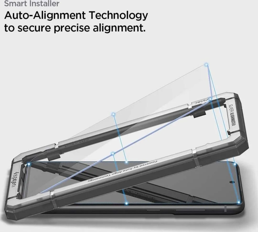 Spigen AGL03088 Glas tR Screenprotector - 2 Stuks - Samsung Galaxy S21 FE