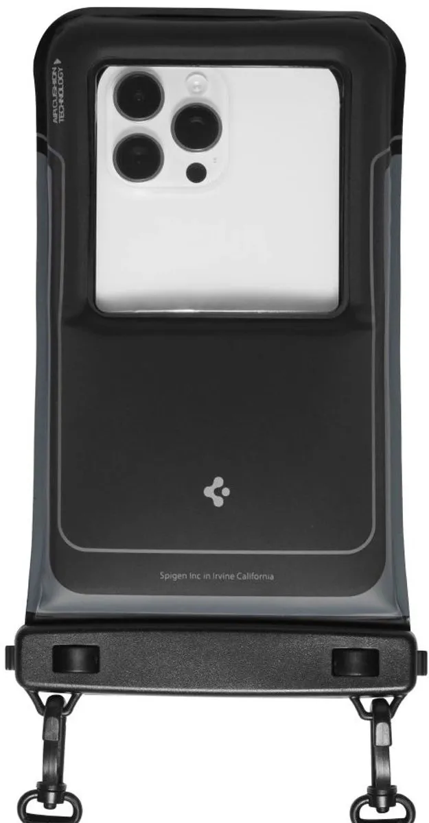Spigen Waterdichte Hoesje A611P - 2 Stuks - Zwart