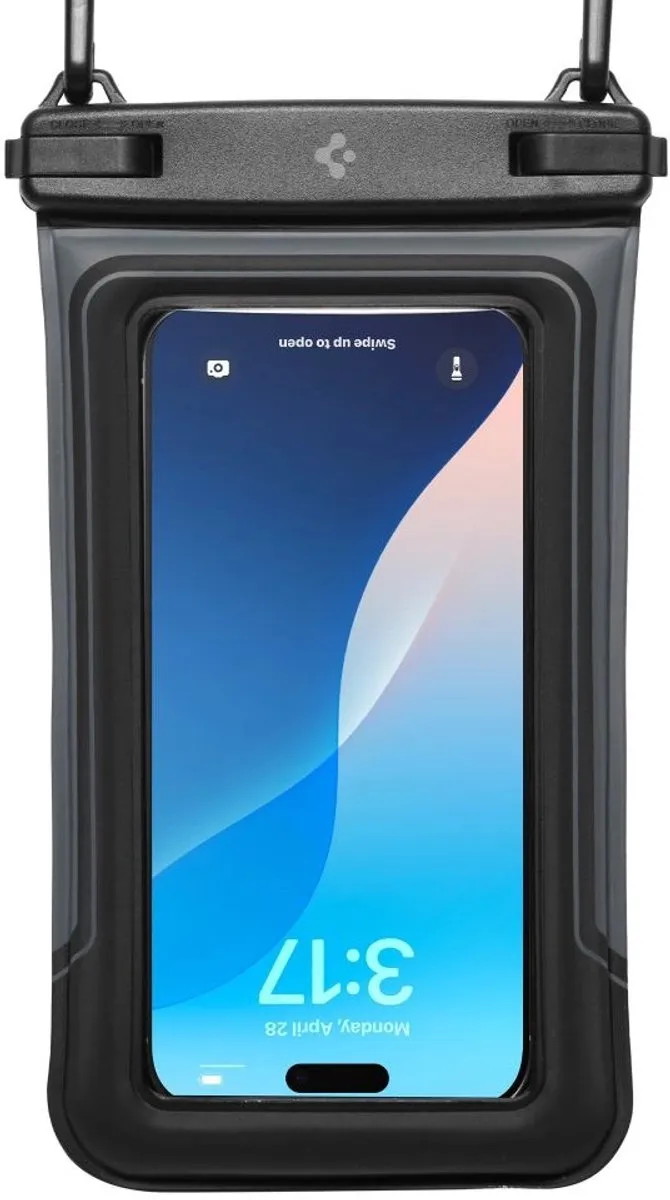 Spigen Waterdichte Hoesje A611P - 2 Stuks - Zwart