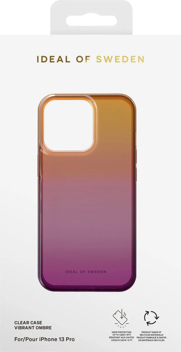 iDeal of Sweden Clear Case iPhone 13 Pro Vibrant Ombre - Clear - afbeelding 3 van 5