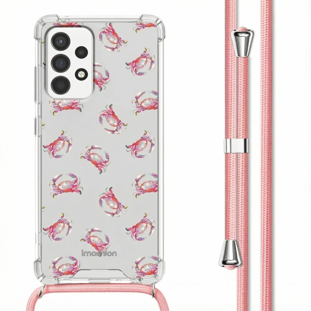 Imoshion Hoesje Samsung Galaxy A52 Crab Watercolor