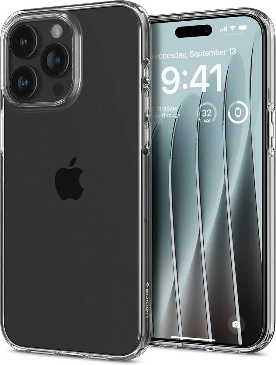 Spigen Liquid Crystal Case ACS06699 - iPhone 15 Pro - Transparant