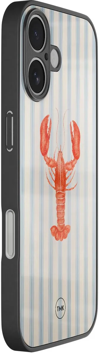 Casevibes iPhone 17 TPU Hoesje - Kreeft Print - A/i17/glas/003