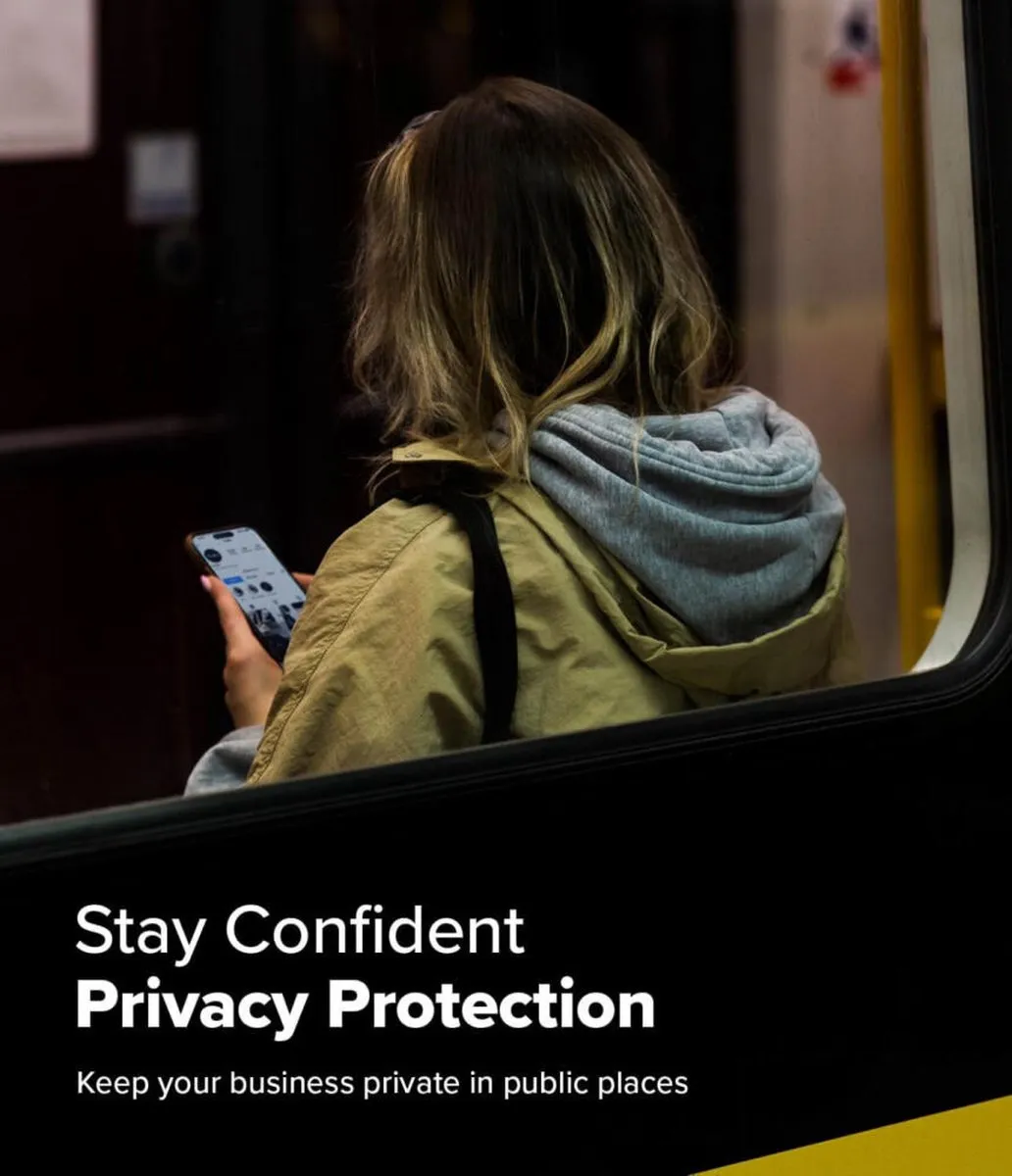 Ringke Easy Slide Privacy iPhone 16 Pro - 2 Stuks