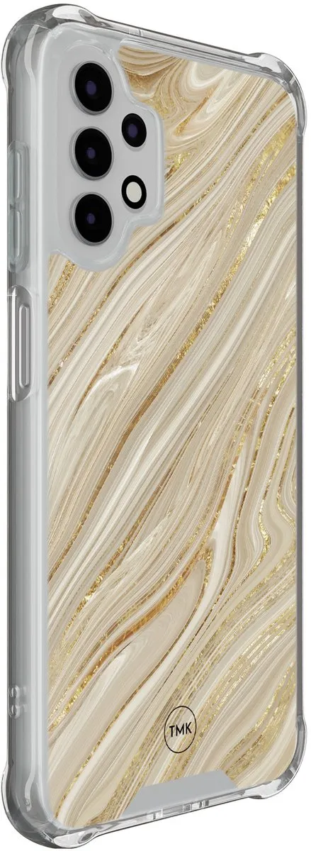 Casevibes Shockproof Hoesje Samsung Galaxy A13 4G - Goud - S/A134G/S/019