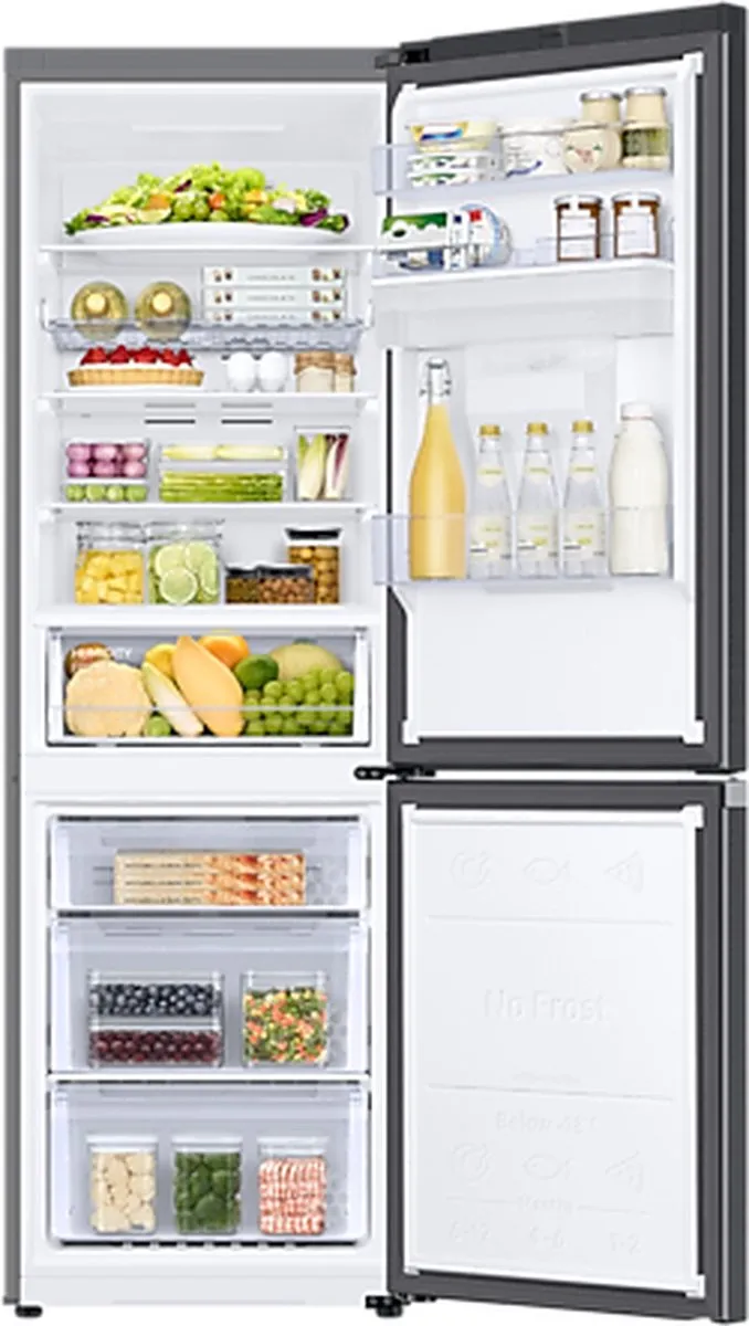 Samsung RB34C652EB1 Koel-vriescombinatie - 341L - Zwart