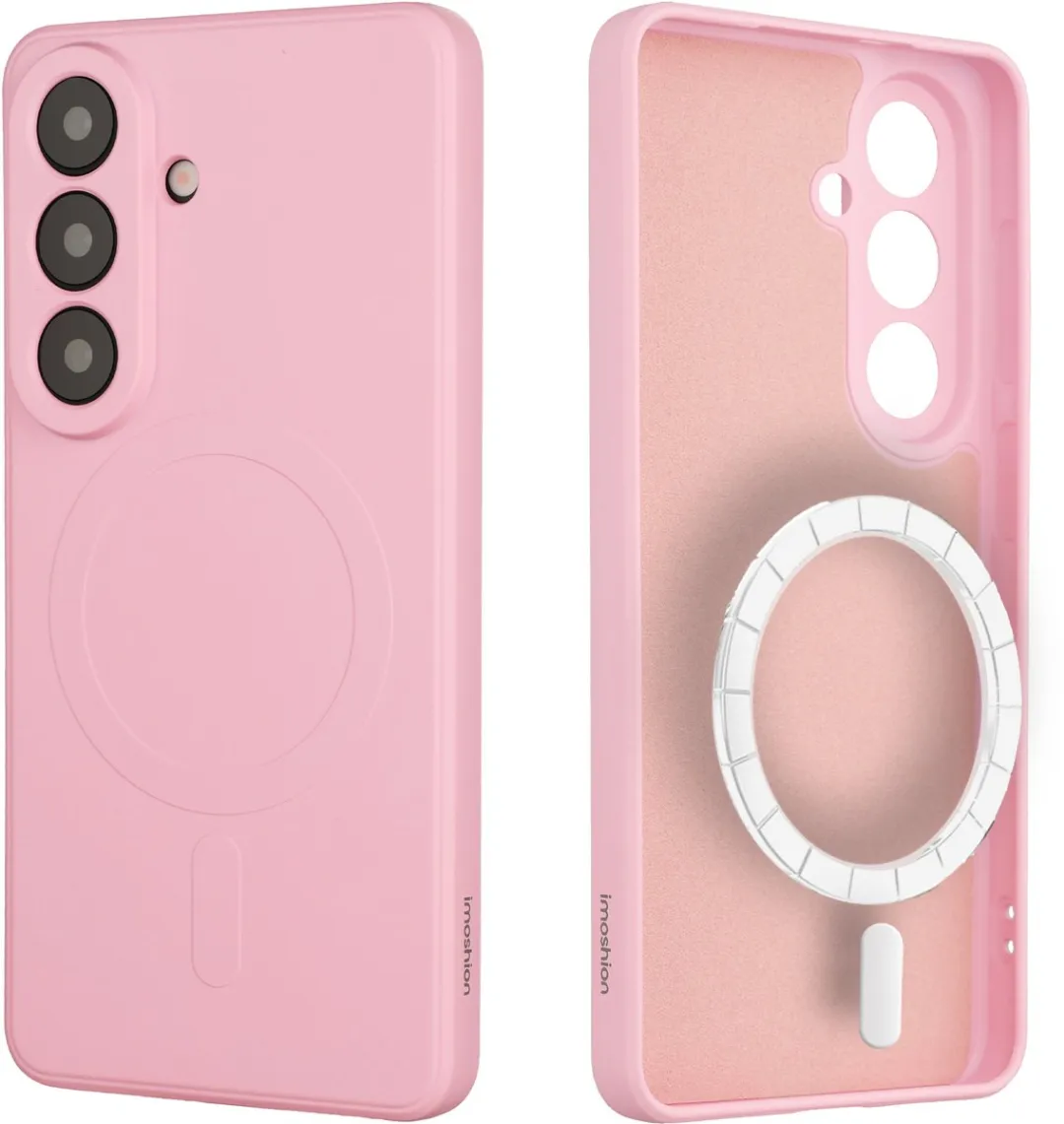 imosHion Hoesje Samsung Galaxy S26 Plus - Roze MagSafe