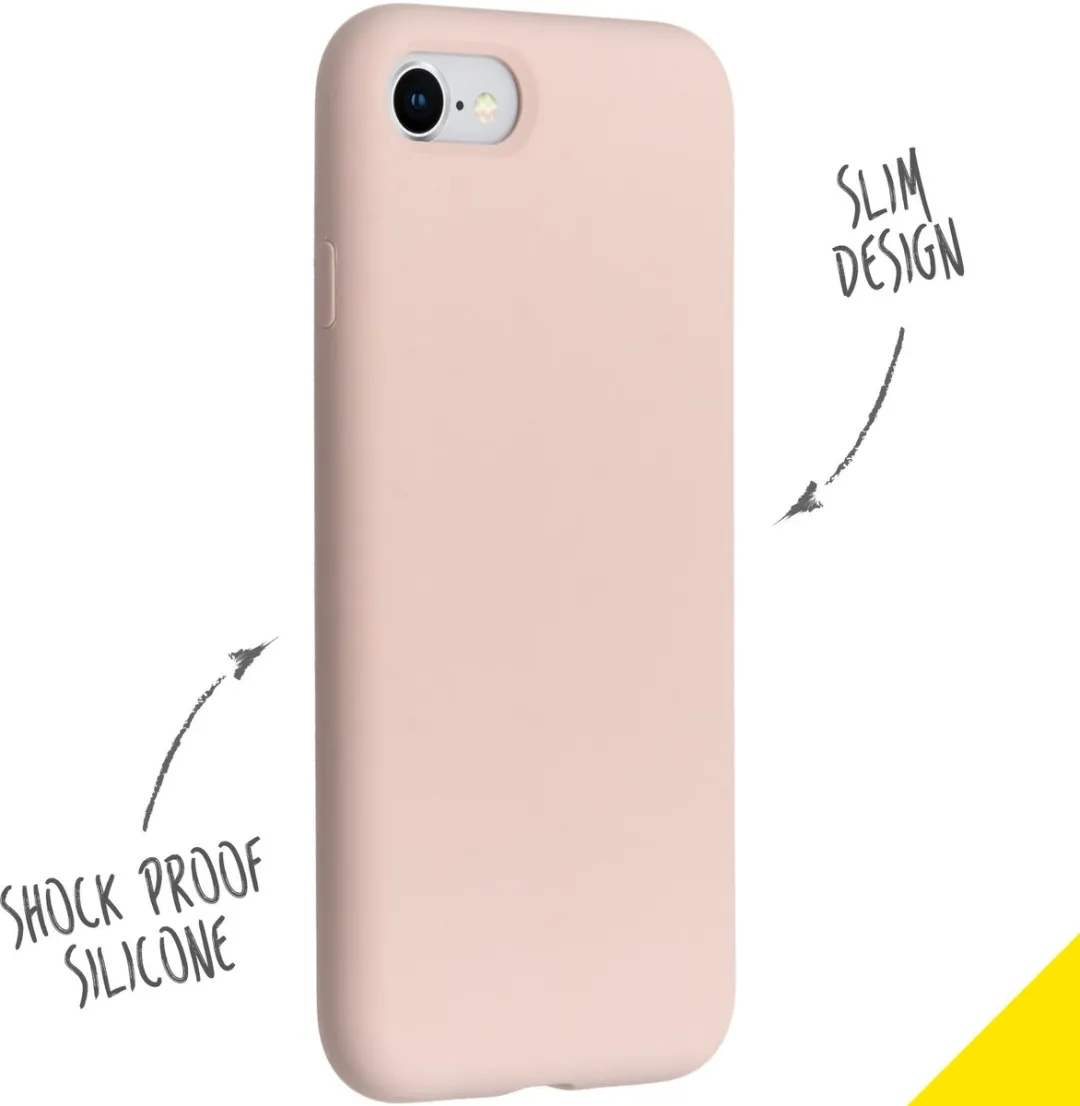 Accezz Hoesje iPhone SE/8/7 - Roze