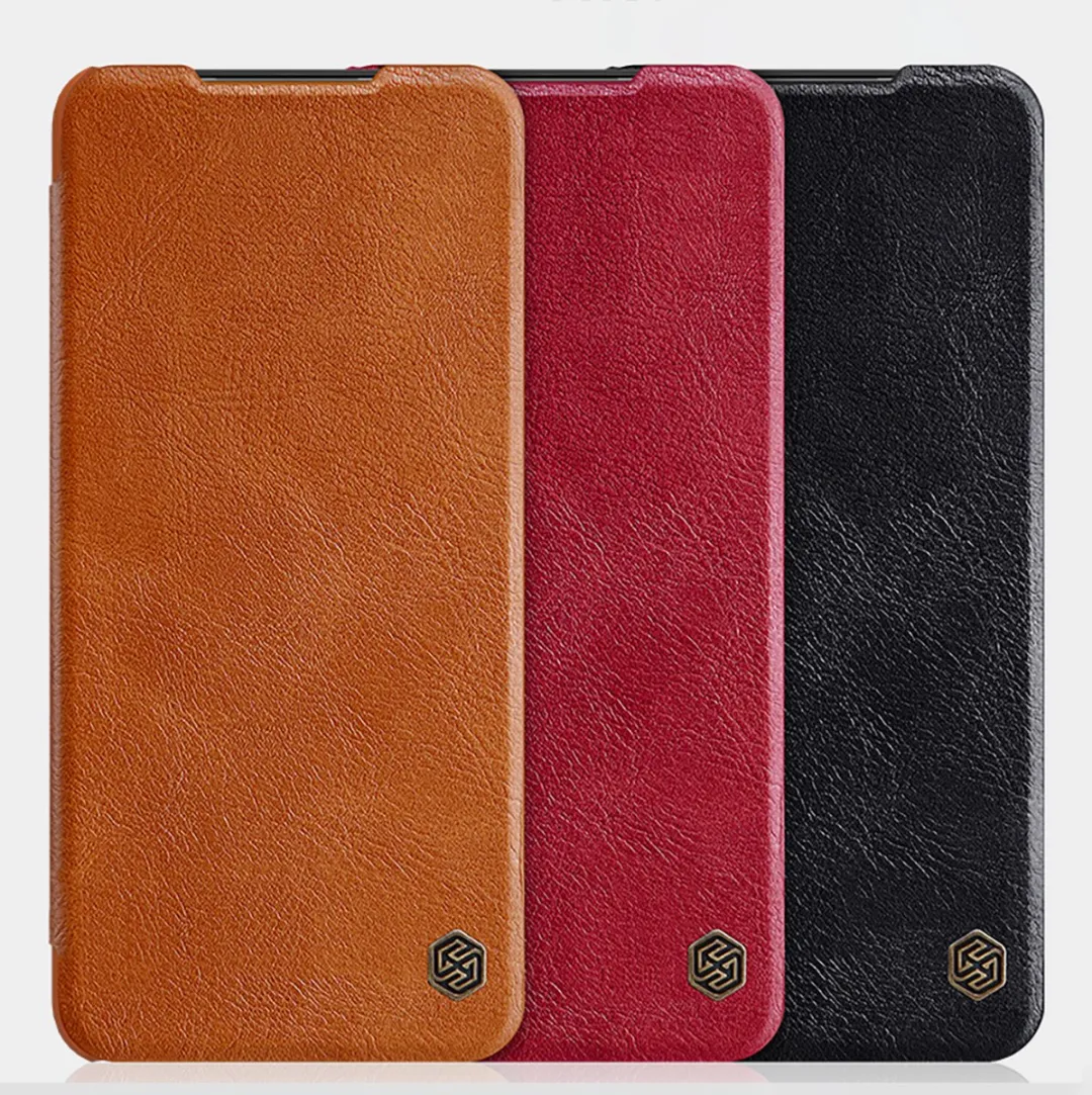 Nillkin Qin Wallet Book Case - Samsung Galaxy A13 5G/A04s - Bruin - afbeelding 2 van 6