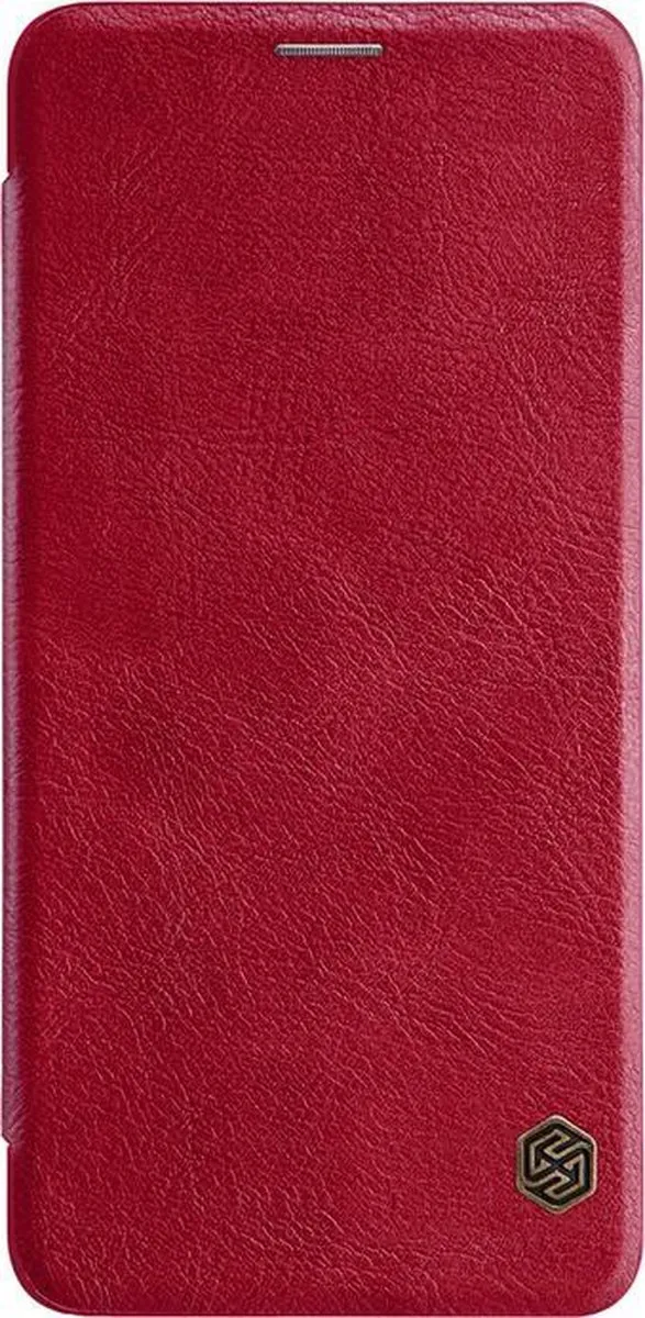 Nillkin Qin PU Leather Book Case Samsung Galaxy A9 (2018) - Rood