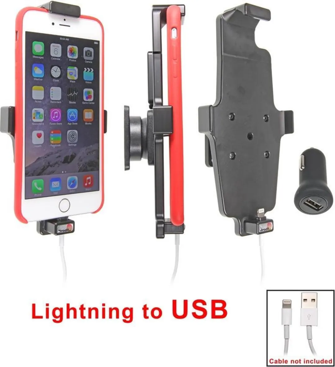 Brodit Houder Apple iPhone 6/6S/7+/8+/Xs Max