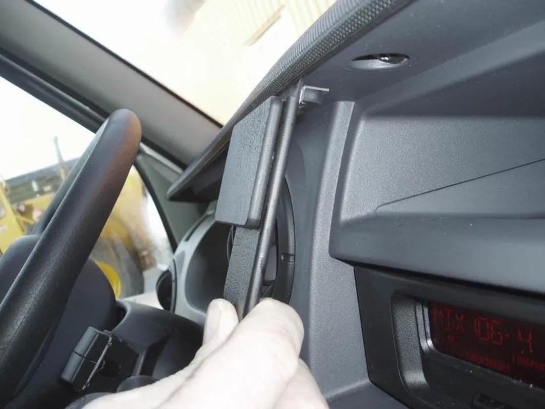 Brodit ProClip 853375 Telefoonhouder - Zwart - o.a. Opel/Nissan/Renault