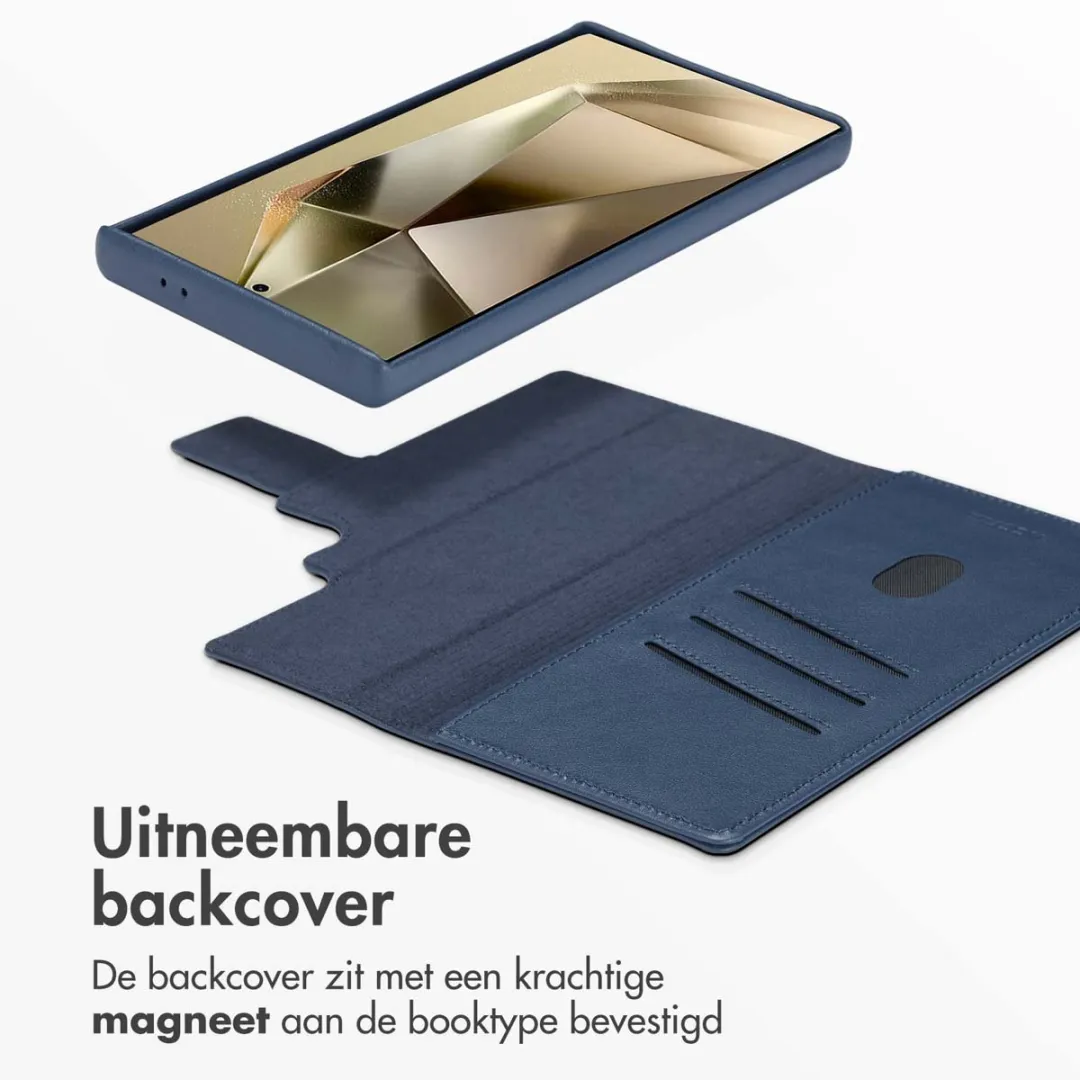 Accezz Hoesje Samsung Galaxy S24 Ultra Nightfall Blue - 3 Pasjes