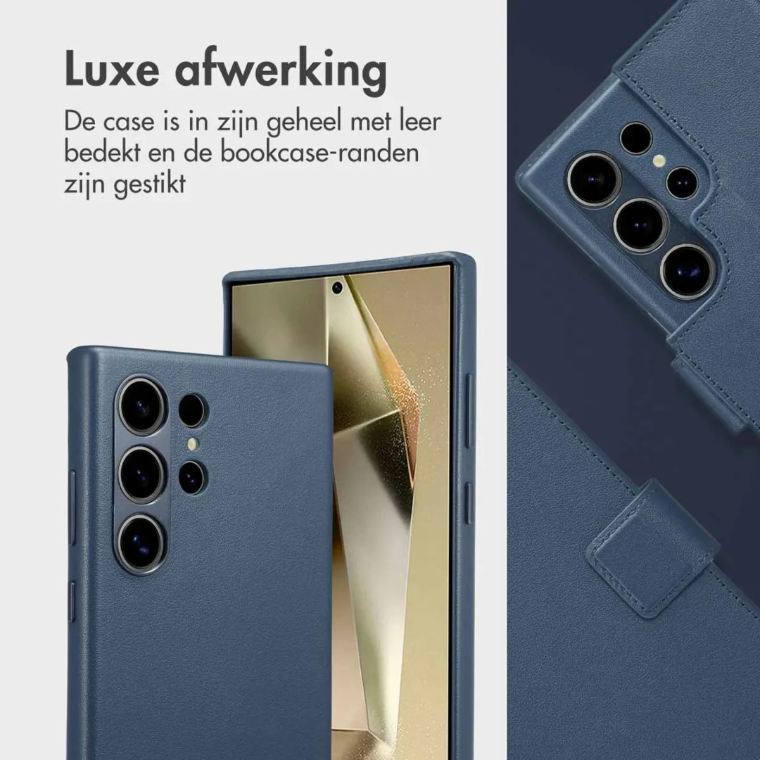 Accezz Hoesje Samsung Galaxy S24 Ultra Nightfall Blue - 3 Pasjes