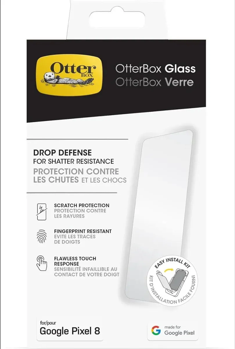 OtterBox Trusted Glass Screen Protector Google Pixel 8 - 1 Stuk