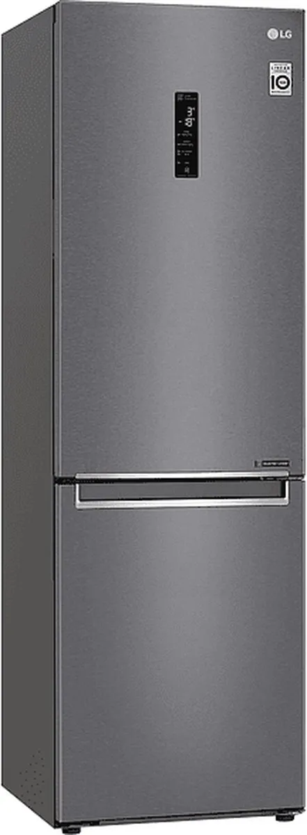LG GBB61DSHMN Koel/vriescombinatie Vrijstaand - 341L - RVS