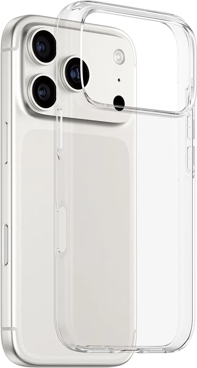 PanzerGlass SAFE. TPU Hoes iPhone 17 Pro - Transparant - afbeelding 3 van 4