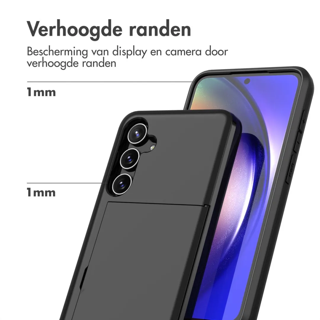 Imoshion Hoesje Samsung Galaxy A55 - Pasjeshouder 2 Stuks - Zwart - afbeelding 6 van 6