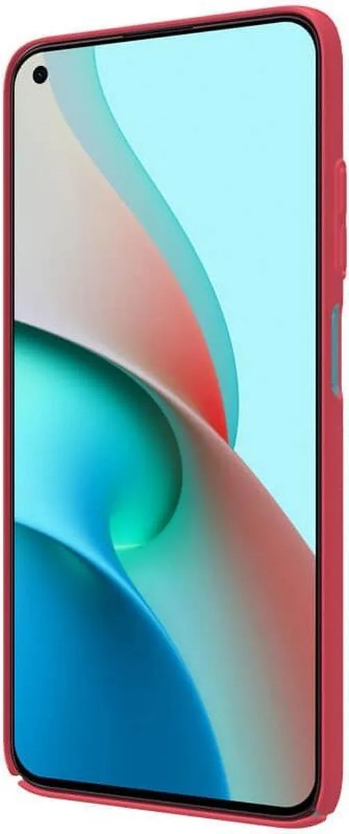 Nillkin Super Frosted Shield Hoesje Xiaomi Redmi Note 9T - Rood - afbeelding 5 van 6
