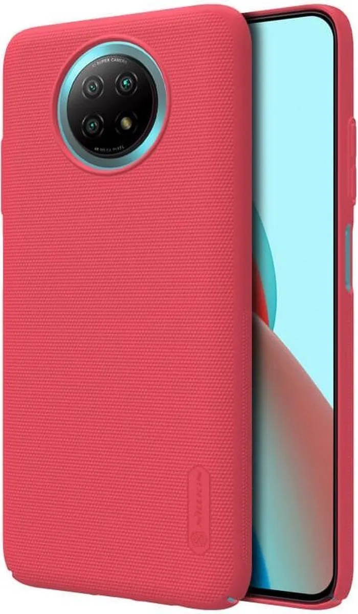 Nillkin Super Frosted Shield Hoesje Xiaomi Redmi Note 9T - Rood