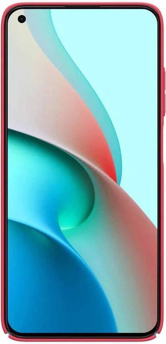 Nillkin Super Frosted Shield Hoesje Xiaomi Redmi Note 9T - Rood - afbeelding 3 van 6