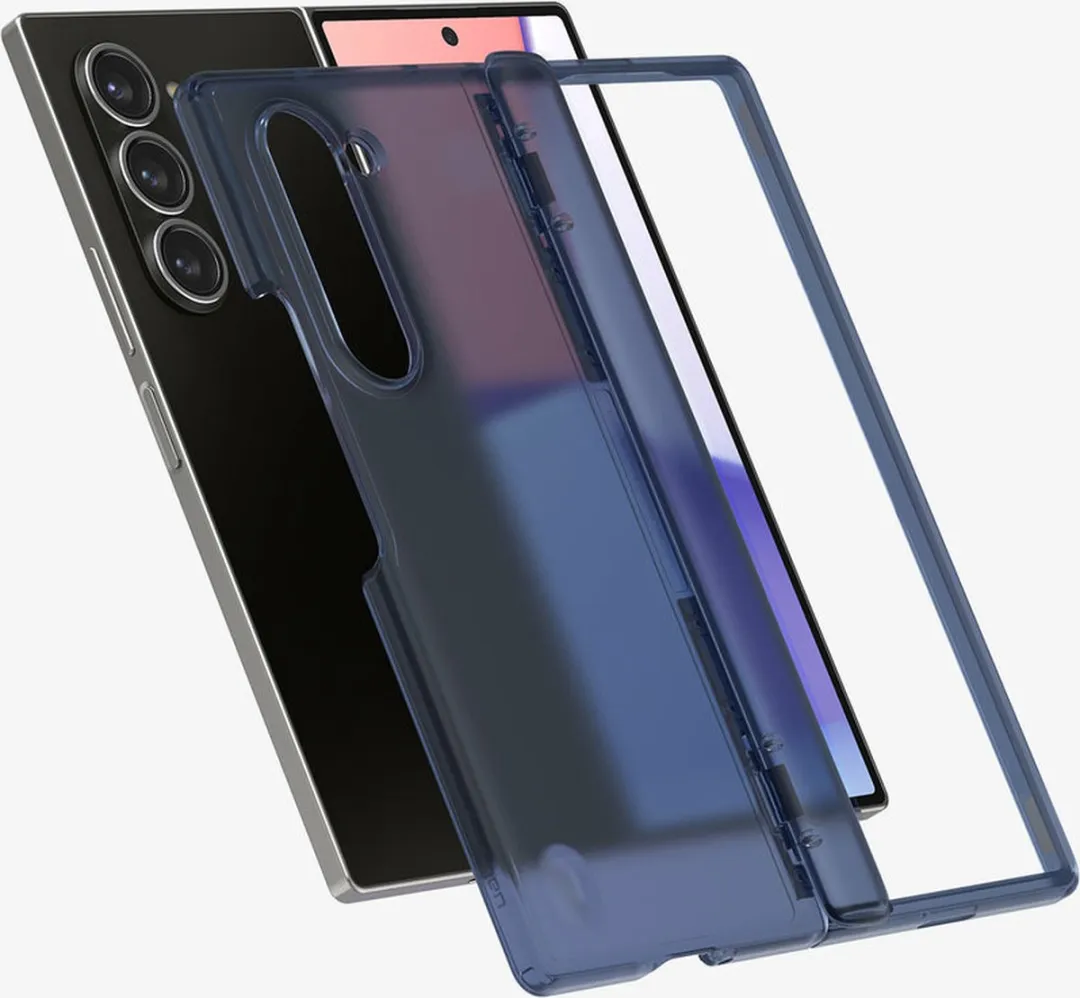 Spigen Ultra Hybrid Hoesje ACS08281 Samsung Z Fold 6 - Blauw