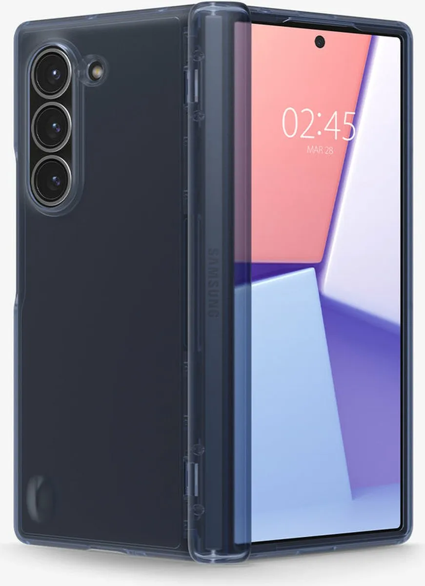 Spigen Ultra Hybrid Hoesje ACS08281 Samsung Z Fold 6 - Blauw