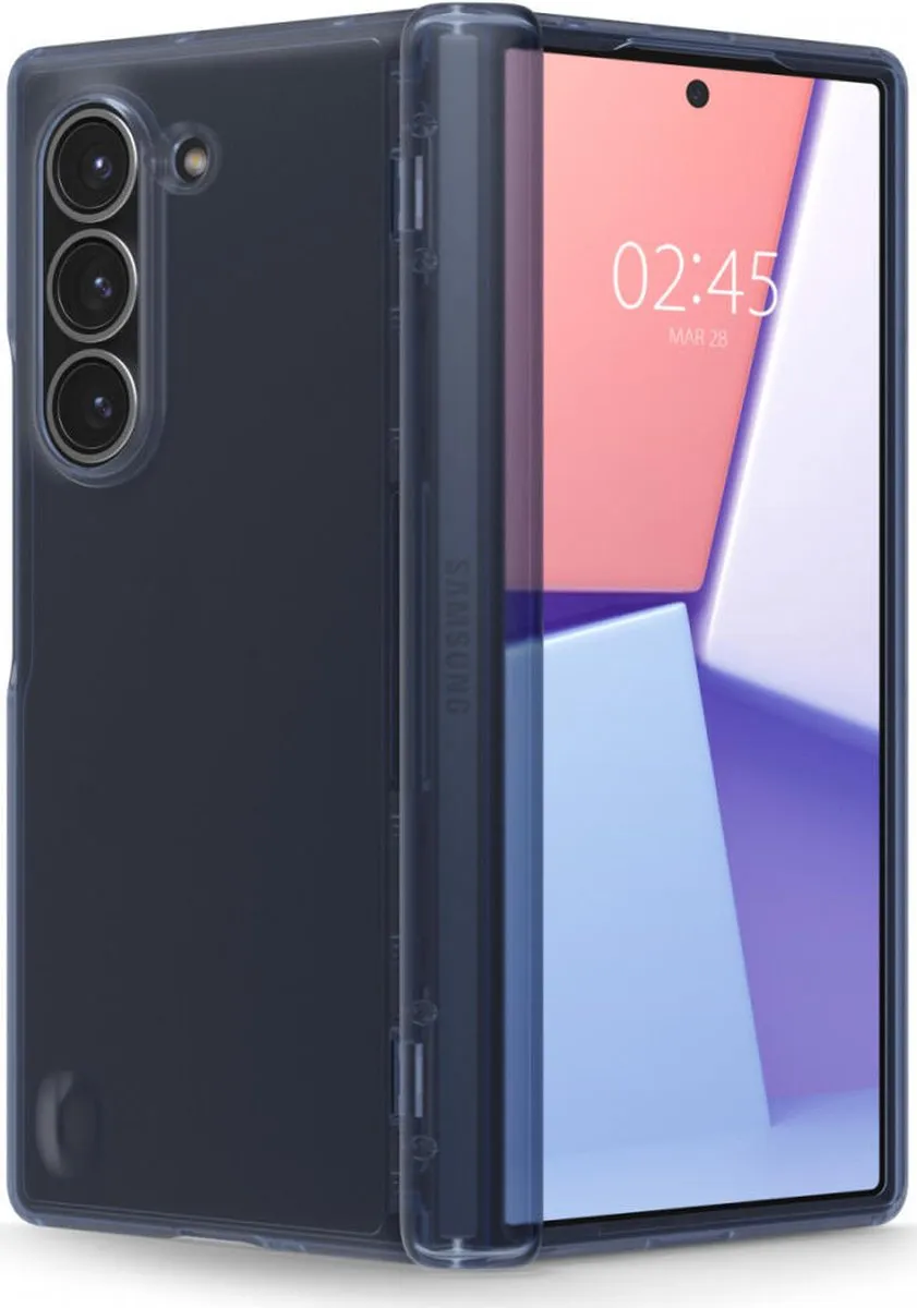 Spigen Ultra Hybrid Hoesje ACS08281 Samsung Z Fold 6 - Blauw